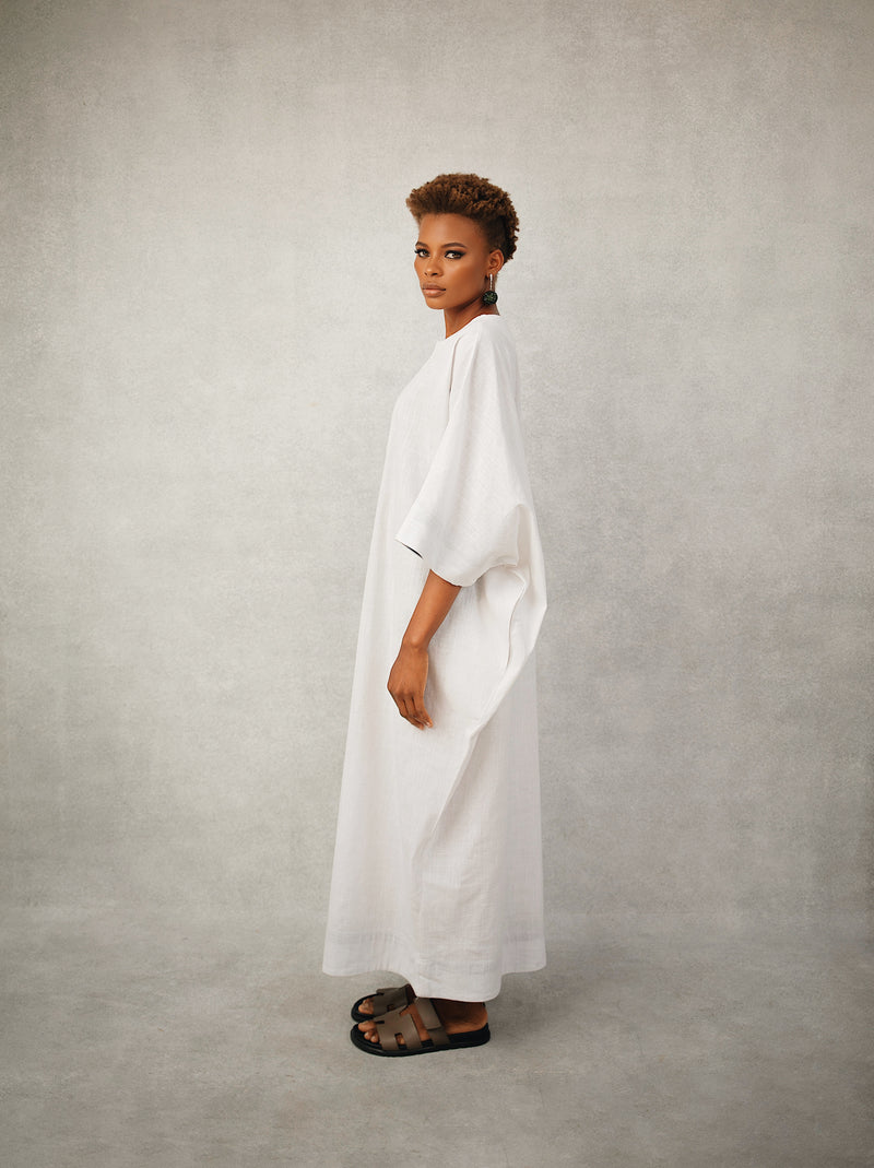 Lucy Linen Midi Kaftan Ruru Republic Lucy Linen Midi Kaftan Ruru Republic