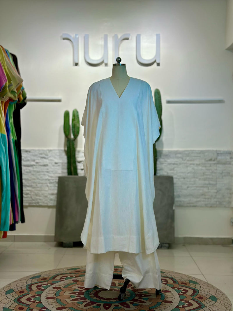 Serena Linen Kaftan Set